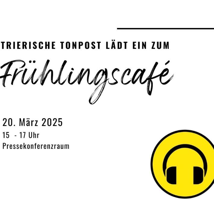 Einladung zum Frühlingscafé am 20. März