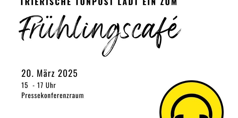 Einladung zum Frühlingscafé am 20. März